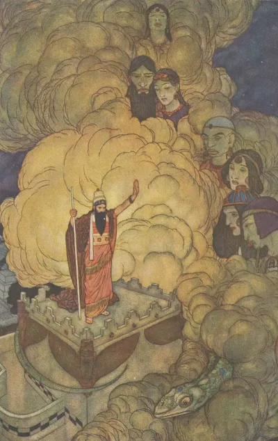 Solomon Commands The Spirits Of The World To Submit To His Will