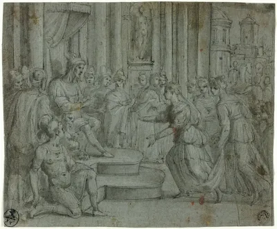 Solomon Receiving The Queen Of Sheba 2
