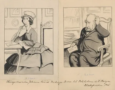 Some Of Johanne Louise Heibergs Letters To Andreas Frederik Krieger Popular Edition