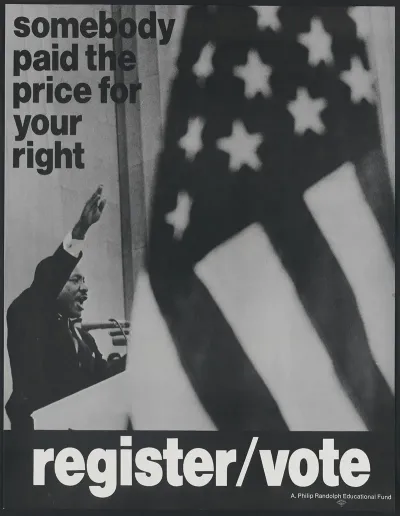 Somebody Paid The Price For Your Right Registervote