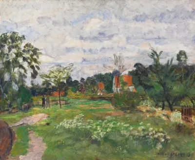 Sommerlandschaft In Quelkhorn