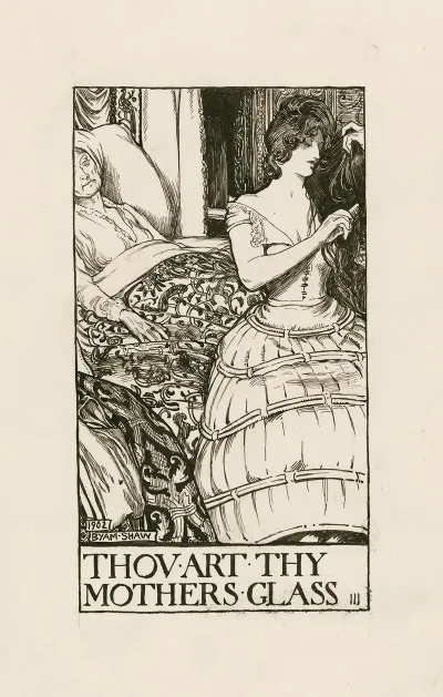 Sonnets Thou Art Thy Mothers Glass Iii