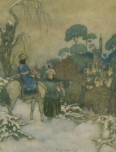 Soon They Caught Sight Of The Castle In The Distance
