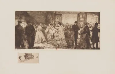 Sortie De Theatre A Londres