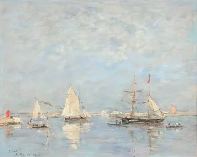 Sortie Des Barques A Saint Vaast La Hougue