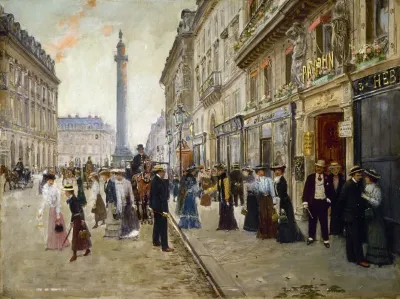 Sortie Des Ouvrieres De La Maison Paquin