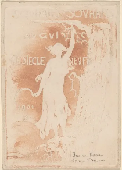 Souhaits Souhaits Au Gui Le Siecle Neuf Best Wishes For The New Century