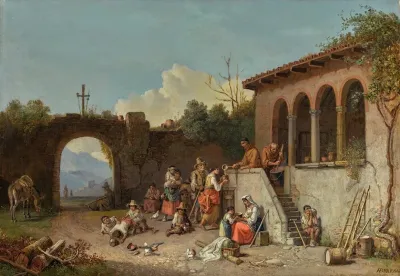 Soup Kitchen In The Monastery