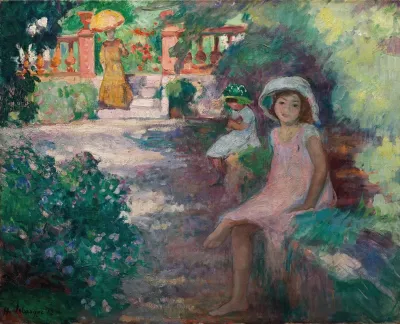 Sous Les Mimosas Les Filles De Lartiste