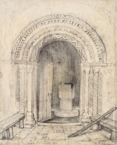 South Doorway Mundham Church Norfolk