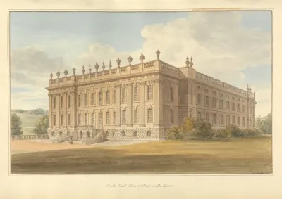 South East View Of Chatsworth House
