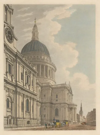 South Front Of St Pauls