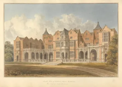 South View Of Holland House Middlesex The Seat Of Lord Holland
