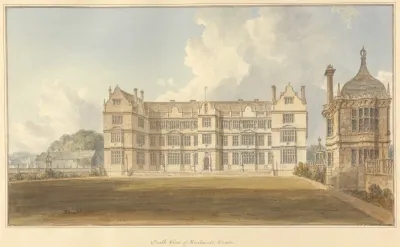 South View Of Montacute House