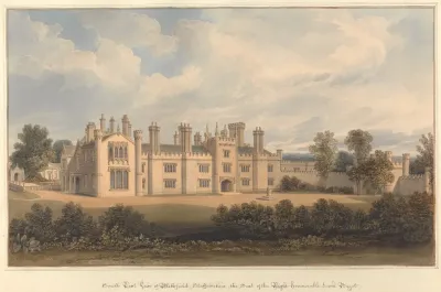 South West View Of Blithfield