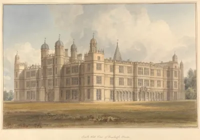 South West View Of Burleigh House