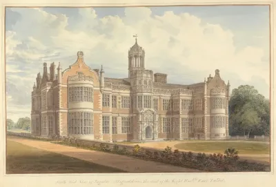 South West View Of Ingestre Staffordshire The Seat Of The Right Honourable Earl Talbot