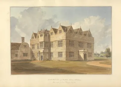 South West View Of Stockton House Wiltshire The Seat Of John Biggs Esqr