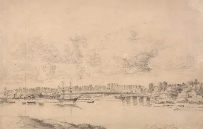 Southampton And Northam From The River Itchen