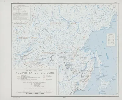 Southeastern Siberia Administrative Divisions