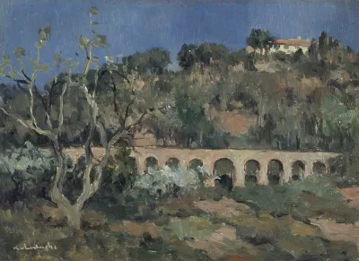 Southern Landscape With An Aqueduct