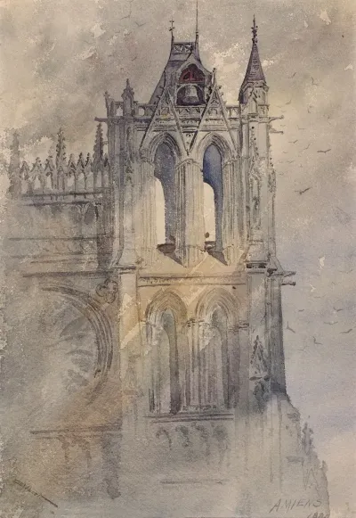 Southwest Tower Amiens Cathedral