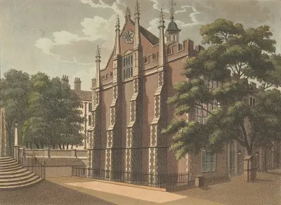 Southwest View Of Middle Temple