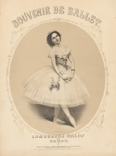 Souvenir De Ballet Lamoureux Galop Du Faust