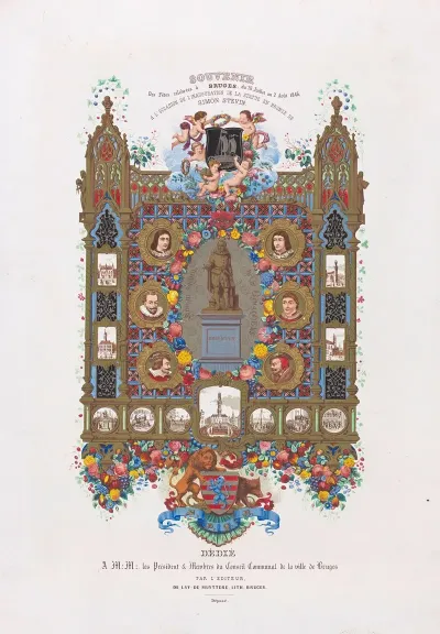 Souvenir Of The Celebrations In Bruges From July 26 To August 2 1846
