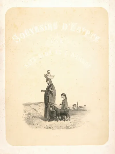Souvenirs D Egypte Par Alex Bida Et E Barbot