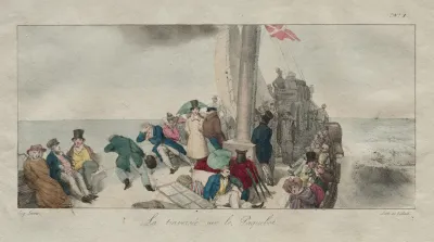 Souvenirs Of London Crossing On The Packet Boat