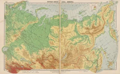 Soviet Union In Asia Siberia