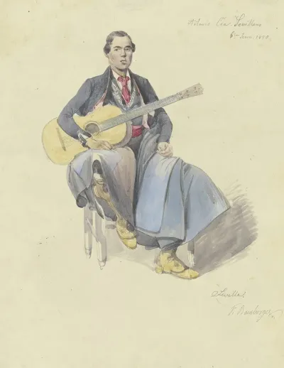 Spaniard With Guitar