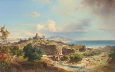 Spanische Kustenlandschaft Zwischen Murcia Und Almeria