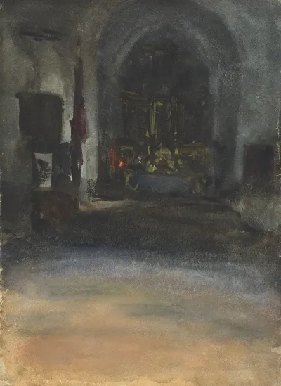 Spanish Church Interior