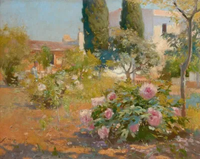 Spanish Jardin Garden In Bloom