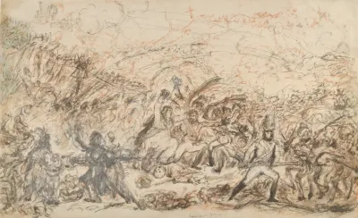 Spanish Patriots Attacking The French Banditti Loyal Britons Lending A Lift