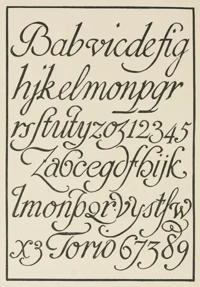 Spanish Script Alphabets