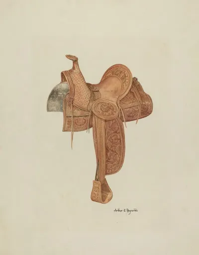 Spanish Southwest Saddle