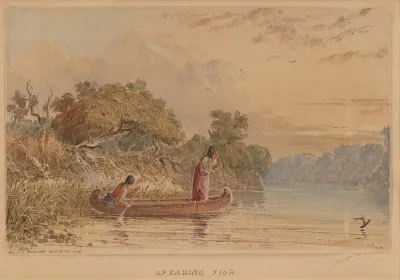 Spearing Fish