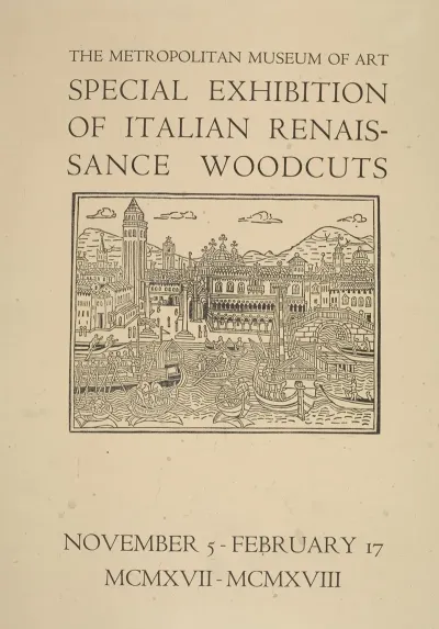 Special Exhibition Of Italian Renaissance Woodcuts