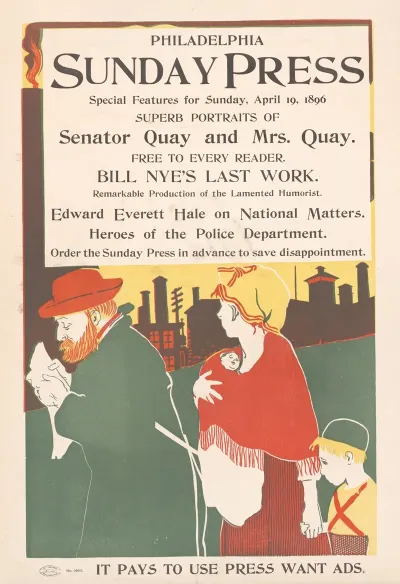 Special Features For Sunday April 19 1896