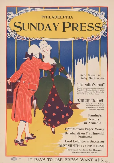 Special Features For Sunday March 1st 1896