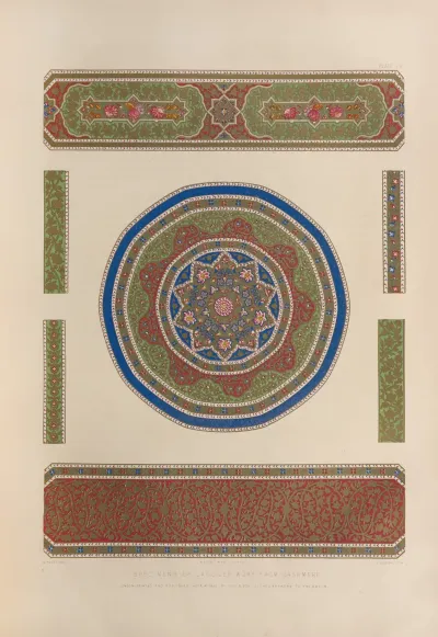 Specimens Of Lacquer Work From Cashmere