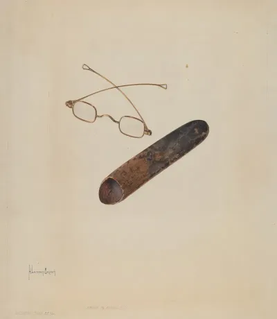 Spectacles And Case
