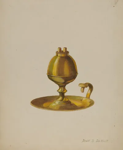 Sperm Oil Lamp 2