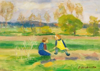 Spielende Kinder 3