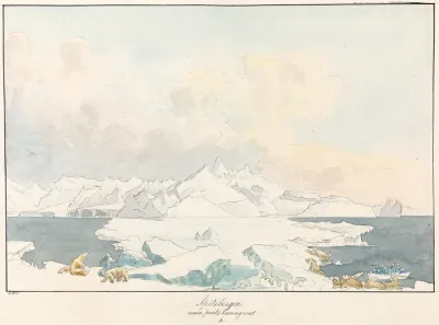 Spitzbergen Main Peaks Bearing West 2