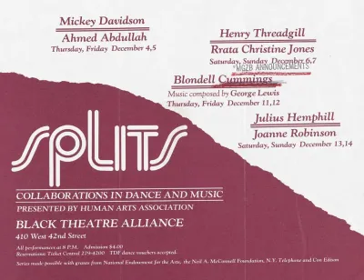 Splits Collaborations In Dance And Music