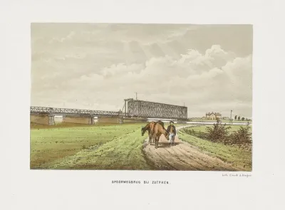 Spoorwegbrug Bij Zutphen